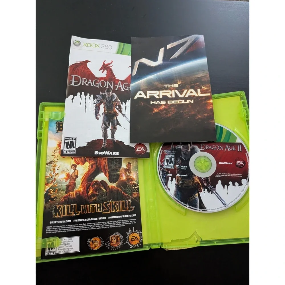 Dragon Age 2 Xbox 360 Video Game‎ Complete
